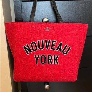 NEVER USED Red Kate Spade Tote